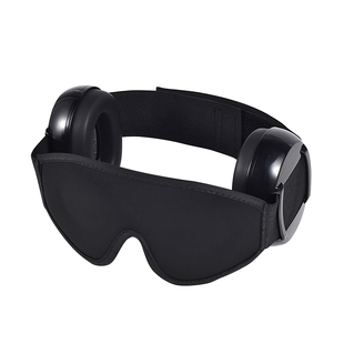 降噪耳罩眼罩一体学生宿舍司机路边充电服务区休息打鼾防吵神器