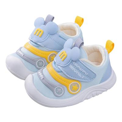 正品网布1-3岁婴儿学步鞋