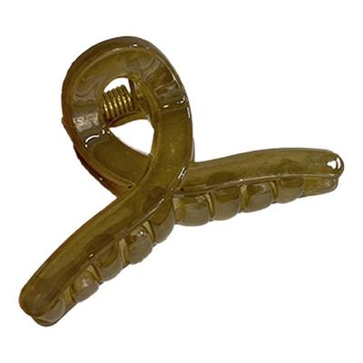 紫郡小抓夹公主头半透明夹子侧边