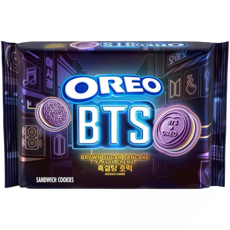 OREOBTS限量版奥利奥夹心饼干