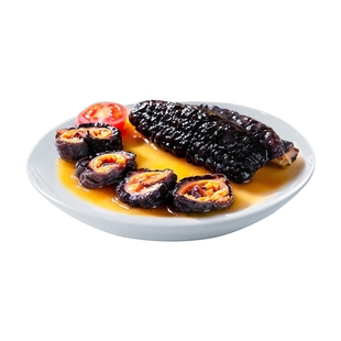 张珍记红极参加拿大海参官方旗舰店即食野生进口正品鲜活北极红参