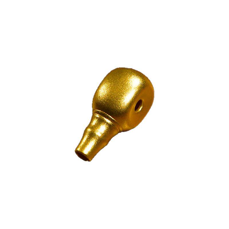 金米黄金古法金素佛头佛珠DIY