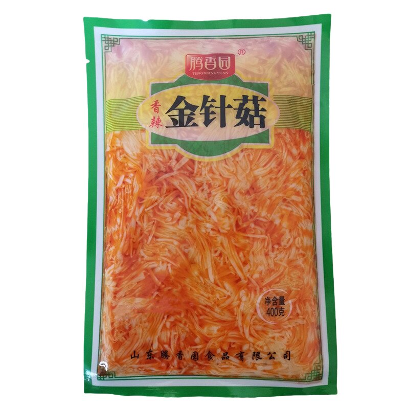 滕香园香辣金针菇400g袋装下饭菜