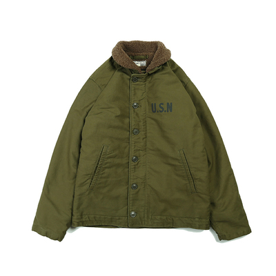 美式复古加厚N-1甲板服夹克外套