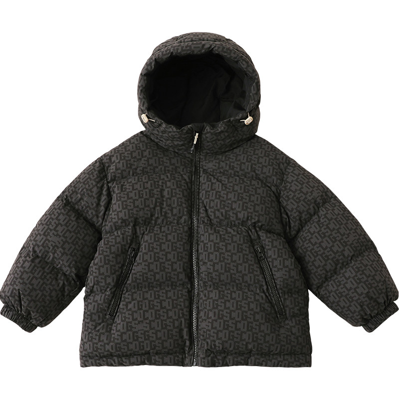 儿童羽绒服短款加厚2024冬季新款男童羽绒服亲子装中大童装C4877
