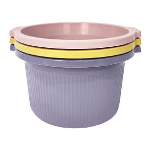 达福芮泡脚桶学生宿舍用大号塑料洗脚盆过小腿按摩养生足浴水桶