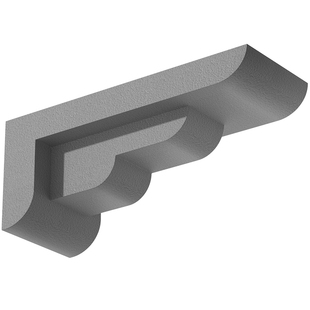 EPS梁托成品泡沫装饰外墙牛腿拱门斗拱线条浮雕欧式别墅定制造型