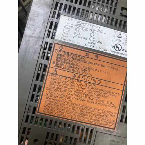 议价RYS401S3LSSZ24富士驱动器现货功能完好维修