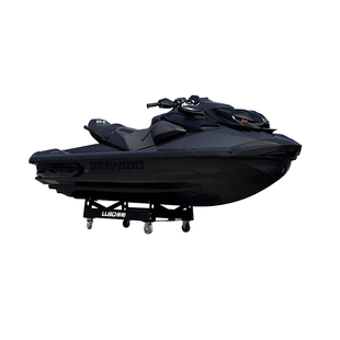 摩托艇展示架冲锋舟庞巴迪喜度水上摩托艇展厅移动放置支架支撑架