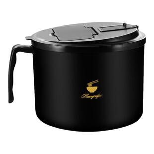 不锈钢泡面碗带盖超大容量学生宿舍泡面神器方便面碗饭盒碗筷男生