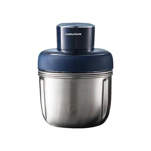 摩飞套娃绞肉机家用电动多功能小型不锈钢和面打肉馅料理机搅拌机