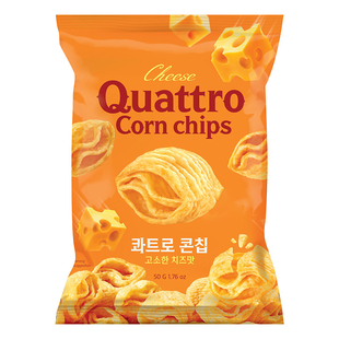韩国进口SAMAH F&B Quattro芝士烧烤味玉米片膨化食品休闲小零食