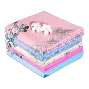 纯棉国民老床单单件老式上海70年代怀旧全棉丝光棉印花花被单双人