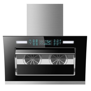 先科抽油烟机家用厨房大吸力静音油烟机强力侧吸烟机抽风机抽烟机