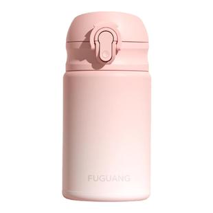 富光保温杯女士带吸管儿童水杯316L不锈钢高颜值孕妇双饮成人杯子