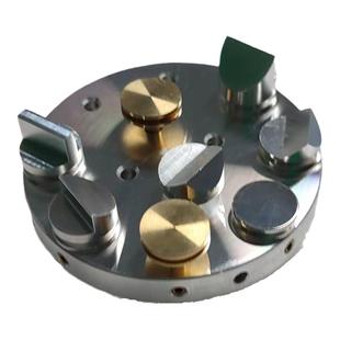 九孔样品台扫描电镜钉形带凹槽9孔台截面台90度45度钉台SEM样品台