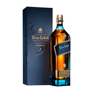 Johnnie Walker尊尼获加蓝牌调配苏格兰威士忌750ml英国进口洋酒