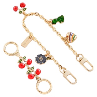 适用coach蔻驰麻将包延长链腋下女包肩带加长樱桃链条装饰配件链