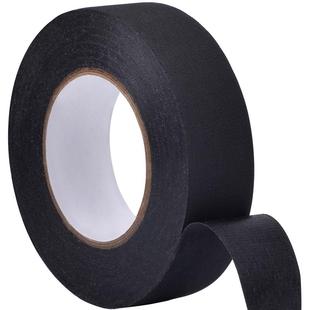 汽车线束绒布胶带电工绝缘胶带抗噪黑色胶布隔音布基涤纶布胶布画框木框发动机保护单面车体摩擦异响胶布