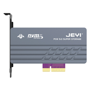JEYI佳翼PCIe5.0转M.2固态硬盘ssd扩展卡m2 NVMe 满速转接卡全铝