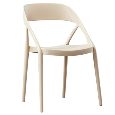 加厚靠背朔胶网红休闲风凳子椅子