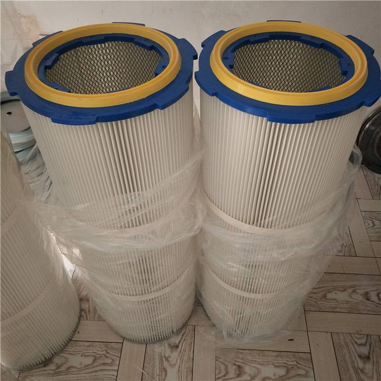 工业除尘六耳快拆滤筒粉末除尘器喷砂抛丸机静电喷塑滤芯