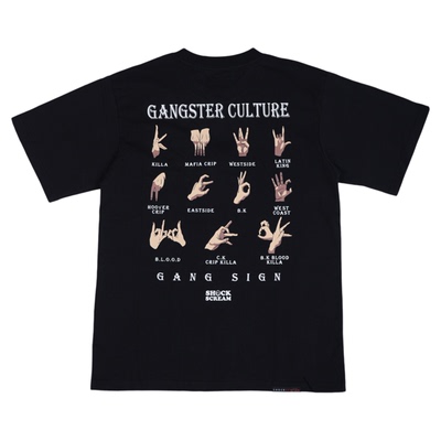 shockscream短袖宽松不缩水纯棉