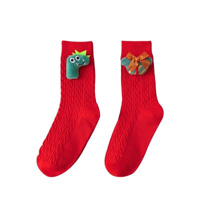 JOJO'SLIFEPD本命年袜子中筒袜