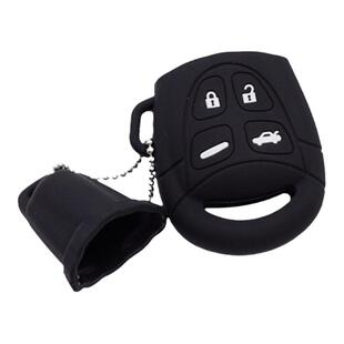 适用于萨博SAAB 93 95 9-3 9-5老款智能卡遥控汽车钥匙硅胶保护套