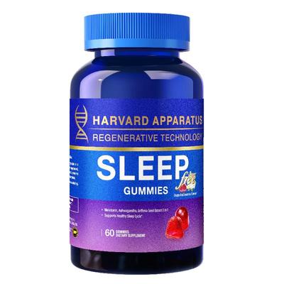美国进口哈佛再生原研NHDH褪黑素睡眠软糖南非醉茄开心果提取60粒