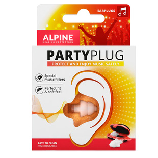 正品荷兰进口Alpine partyplug音乐会演唱会晚会聚会耳塞保护听力