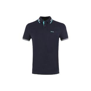 【自营】Hugo Boss/雨果博斯 男士logo休闲短袖POLOT恤衫50506193