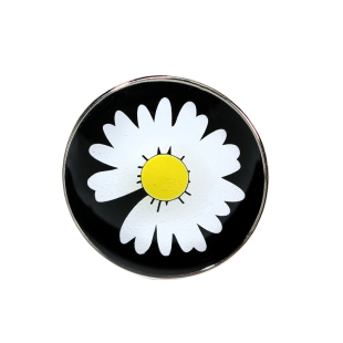 权志龙同款pmo小雏菊彩虹笑脸徽章鞋扣diy配饰ins潮反战胸针装饰