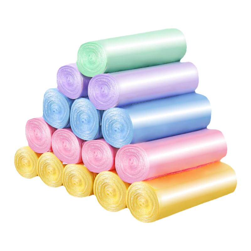 一次性加厚中号垃圾袋彩色
