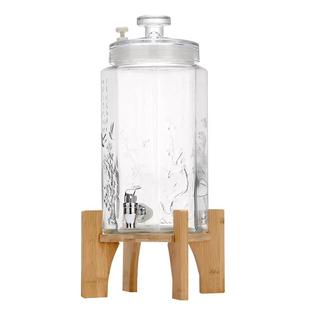 耐高温玻璃青梅泡酒瓶带龙头泡酒坛葡萄酿酒瓶可乐饮料密封罐家用