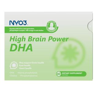 NYO3挪威胆碱DHA磷脂型脑动力鱼油升级记忆力补成人中老年脑增强