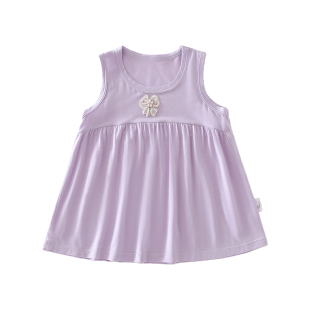 女童连衣裙儿童公主裙子婴儿衣服夏季薄款外出服0-1岁宝宝背心裙3