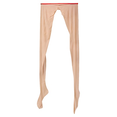 素纥「钟情4.0」一线腰天鹅绒袜