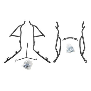 适用于本田PCX160保险杠防摔护杠防烫罩后尾架货架后靠背改装配件