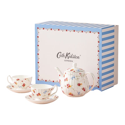 英式田园风碎花高档乔迁礼骨瓷