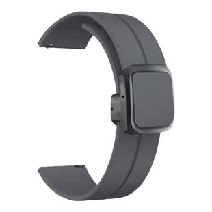 适用佳明Garmin手表Venu2/3方扣磁吸硅胶表带Forerunner255/245/265s智能Fenix6/pro/935/945/955/5x/7x腕带