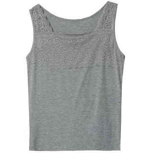 2025夏装韩版女装蕾丝吊带背心女莫代尔无袖内搭修身打底衫小衫潮