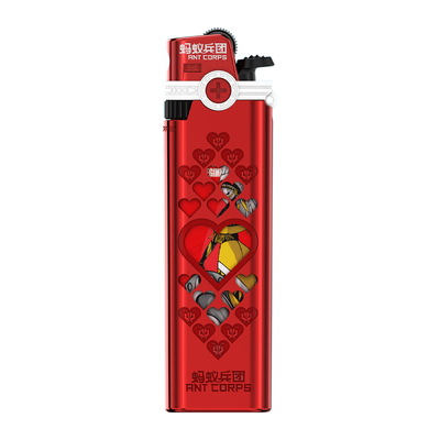 贵族新款金属明火防爆砂轮打火机