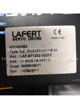 议价议价LAFERT控制器XD102/452现货LAF.B7120Z-03272 AZ.MAXIDRI