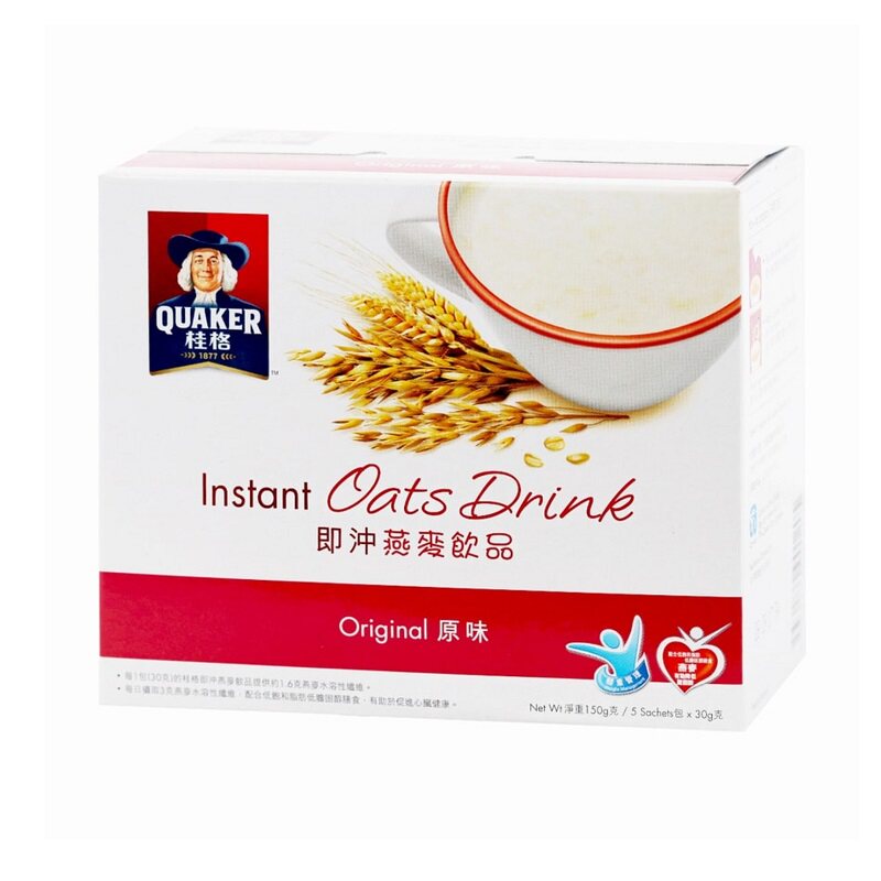 桂格即冲燕麦饮品原味5包