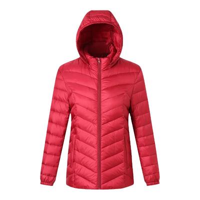 雪中飞短款保暖透气轻薄羽绒服