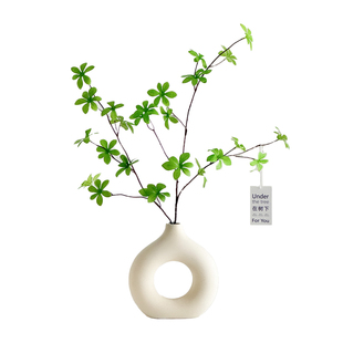 假花仿真花摆设吊钟高端轻奢仿真马醉木绿植电视柜装饰花艺摆件