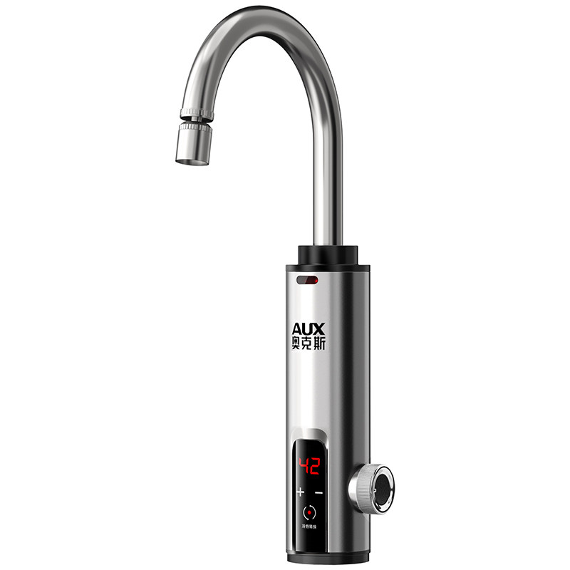 奥克斯电热水龙头加热器即热式速热厨房快速过水热加热热水器家用
