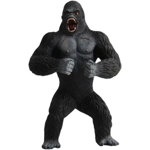 电影同款出口实心动物金刚巨猿3仿真大猩猩模型玩具61儿童男礼物