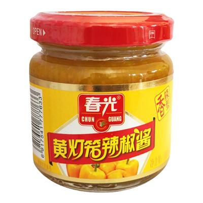 海南春光黄灯笼辣椒酱100g*3瓶